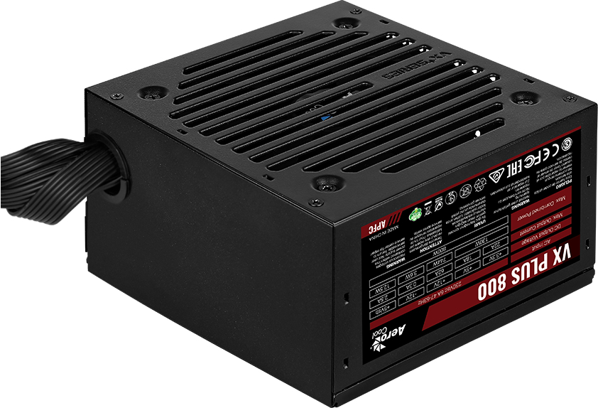 Блок живлення AeroCool VX Plus Stealth 800 (ACPN-VS80AEY.12) 800W фото