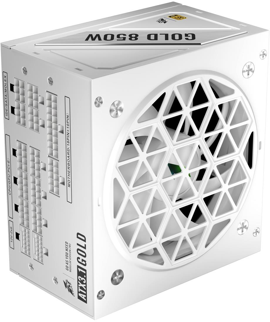 Блок живлення 1stPlayer HA-850BA4 White (NGDP-GLD-850-WH-EU) 850W фото2