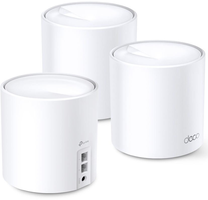 Роутер TP-LINK DECO X20 AX1800 Dual Band Mesh Wi-Fi 3-Pack (DECO X20(3-PACK)) фото2