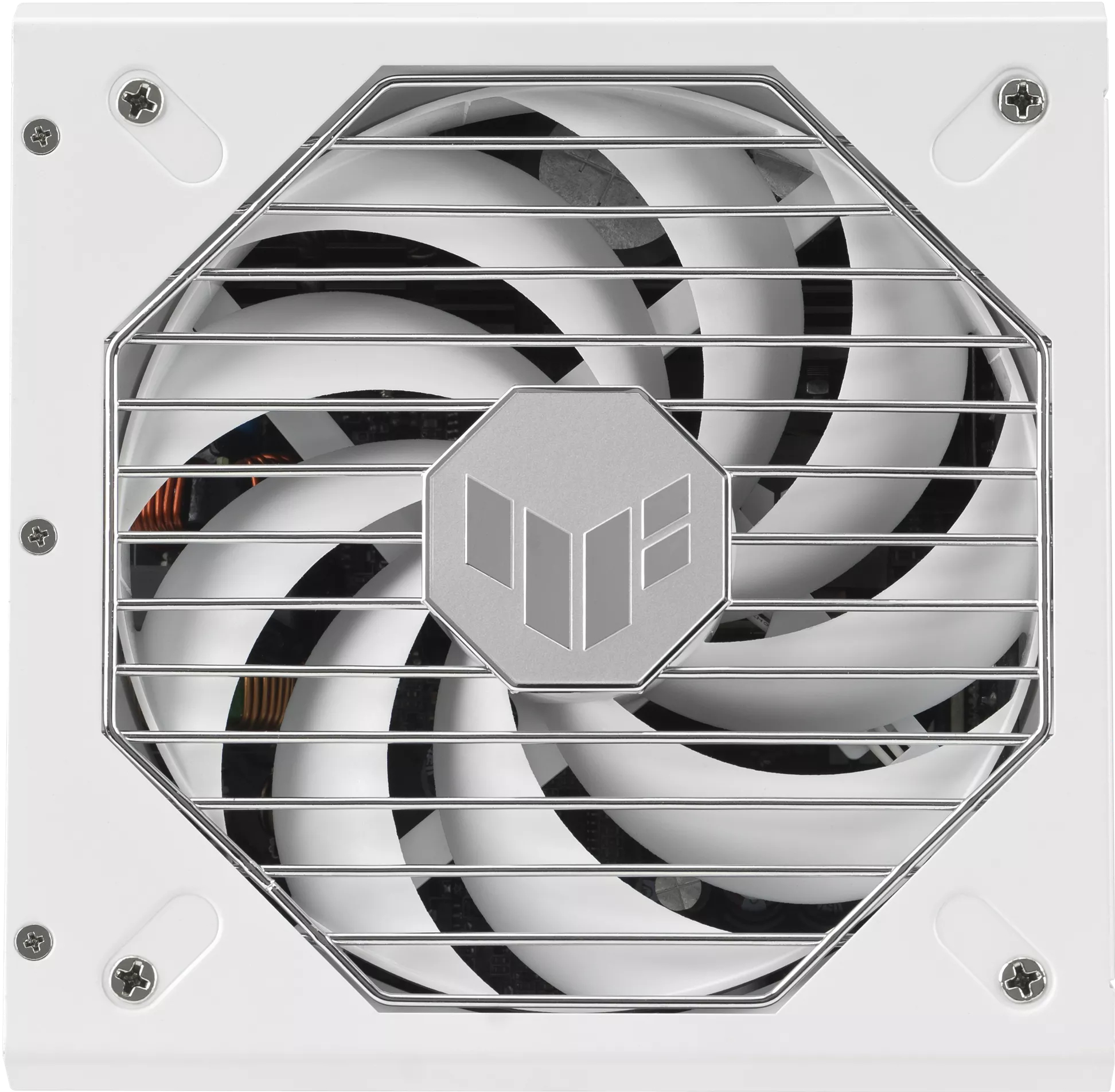 Блок живлення Asus TUF-GAMING-1000G-WHITE PCIE5 1000W Gold (90YE00S5-B0NA00) фото