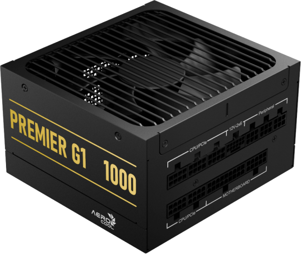 Блок живлення AeroCool Premier G1 1000 (ACPG-PRK0FEC.71) 1000W фото