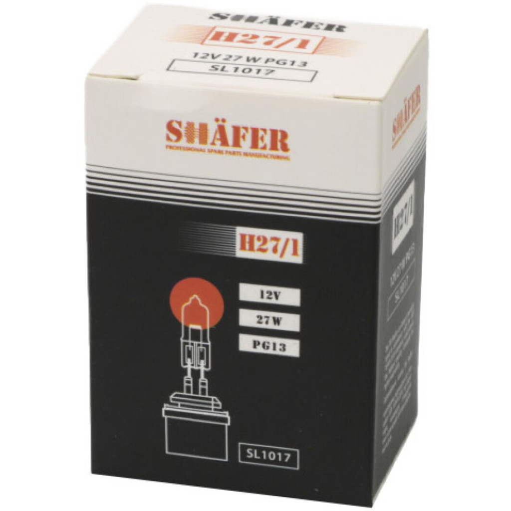 Автолампа SHAFER H27/112V/27wPG13 (SL1017) фото