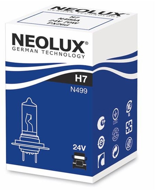 Автолампа Neolux галогенная 70W (N499A) фото
