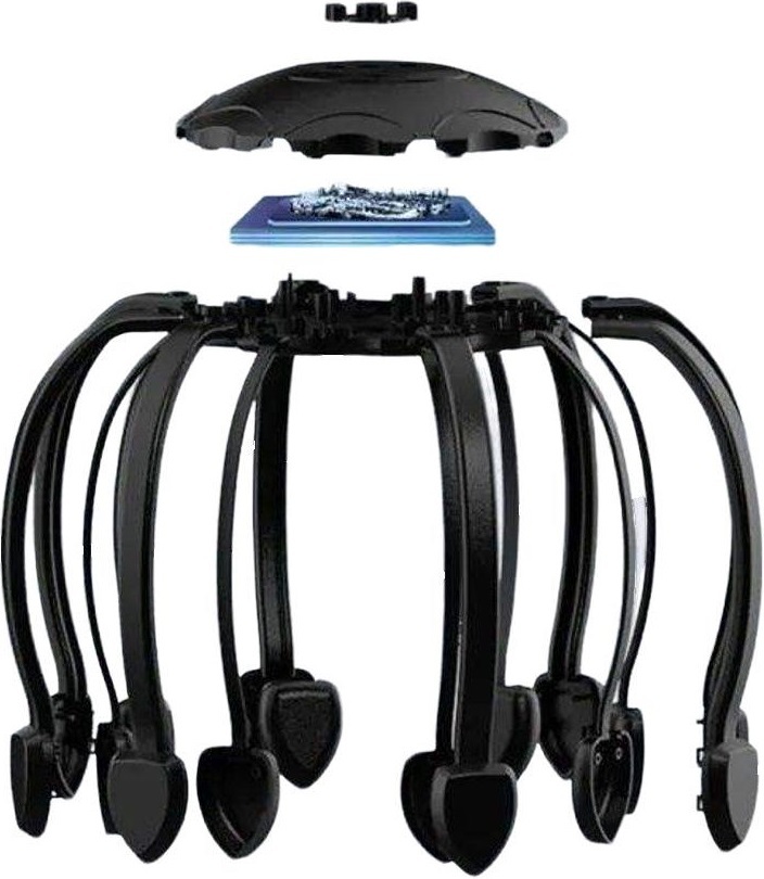 Массажер Xiaomi YMi Head Massager 4 motor Black фото2