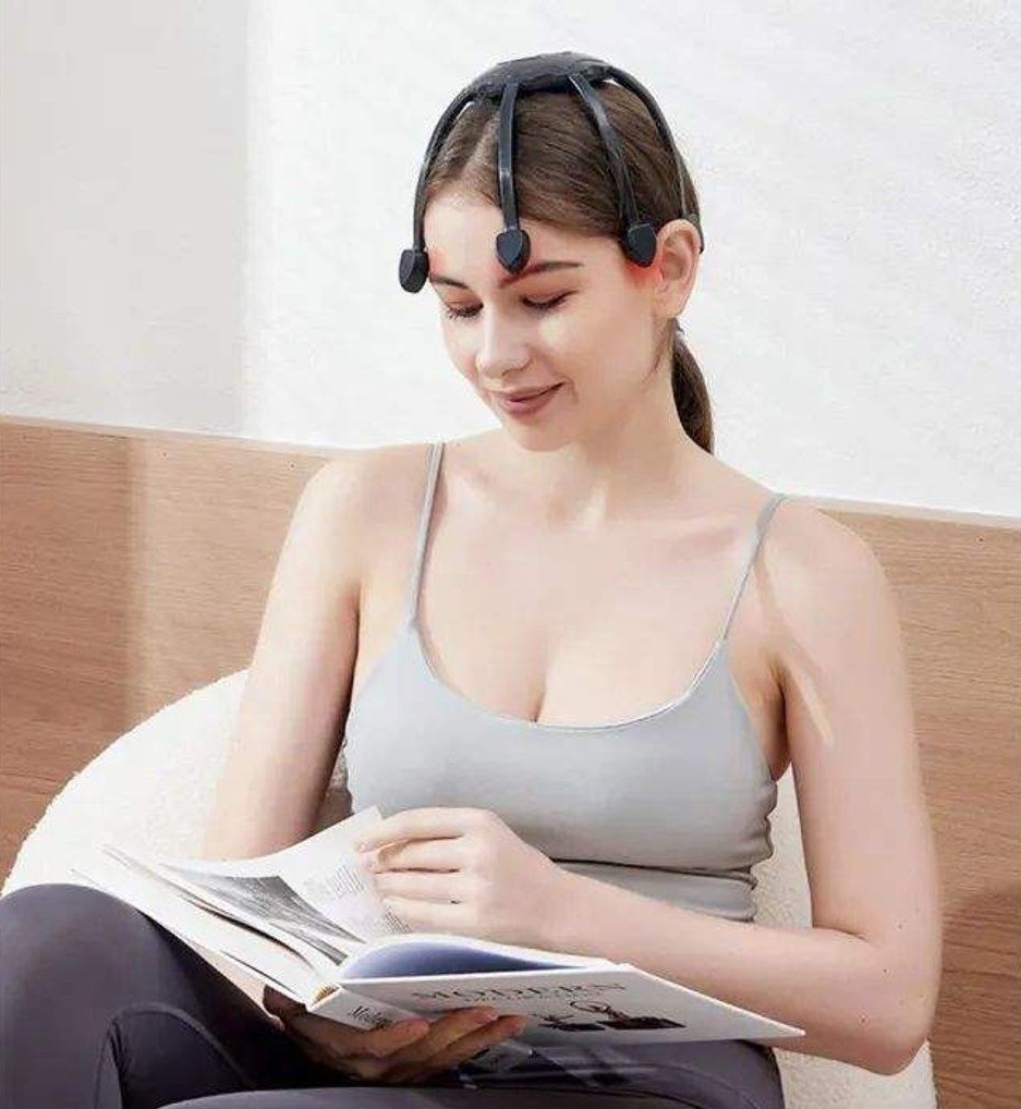 Массажер Xiaomi YMi Head Massager 4 motor Black фото4