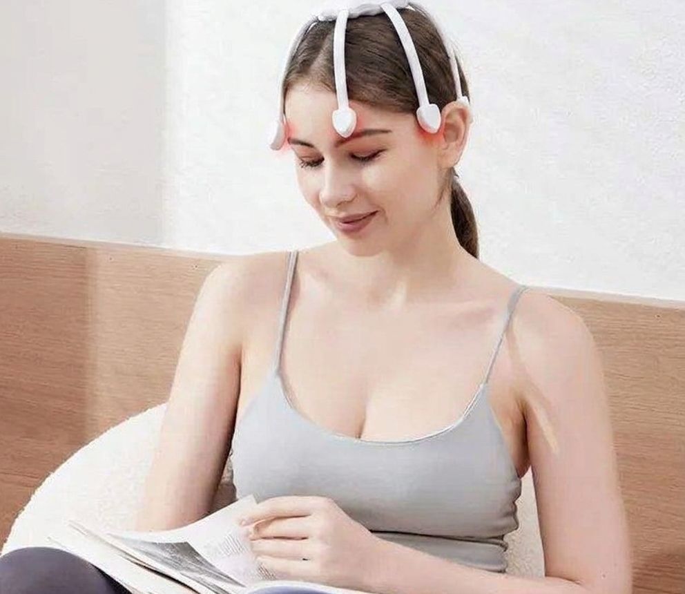 Масажер Xiaomi YMi Head Massager 4 motor White фото2