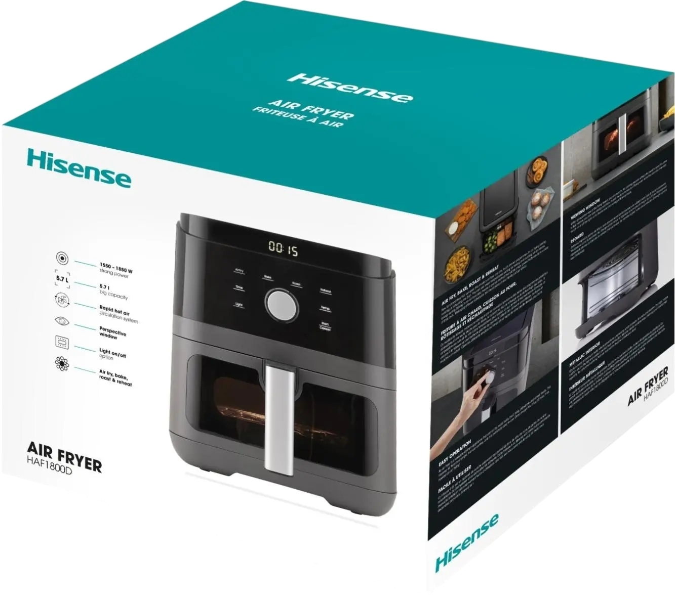Мультипечь Hisense HAF1800D фото5