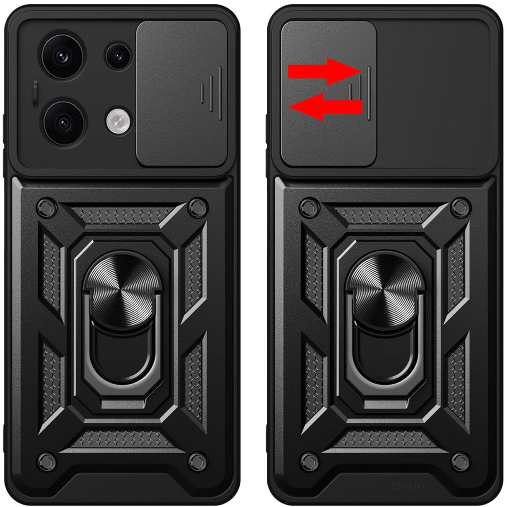 Чохол-накладка BeCover Military для Xiaomi Redmi Note 13 5G Black (711030) фото