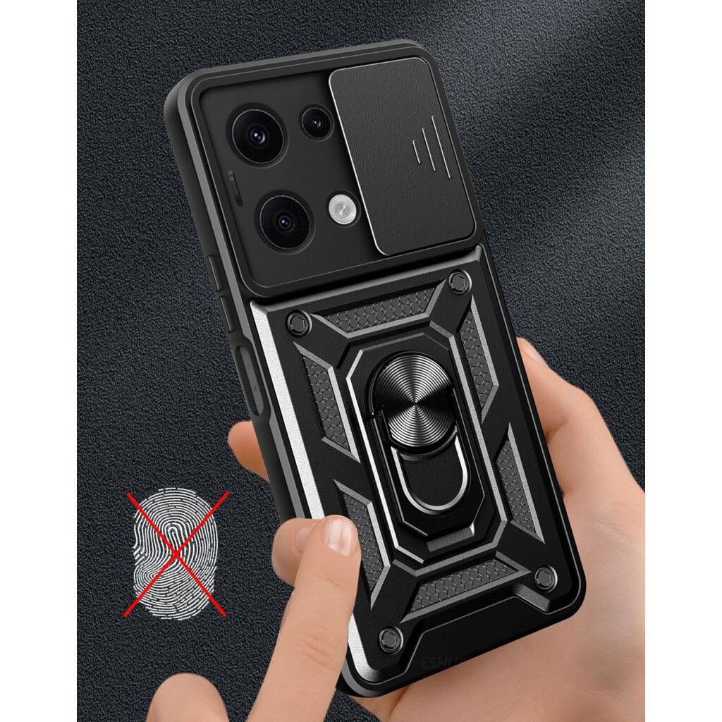 Чохол-накладка BeCover Military для Xiaomi Redmi Note 13 5G Black (711030) фото
