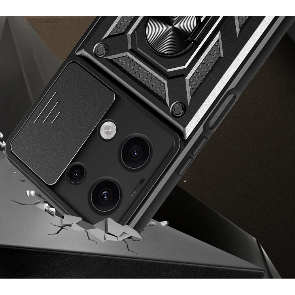 Чохол-накладка BeCover Military для Xiaomi Redmi Note 13 5G Black (711030) фото