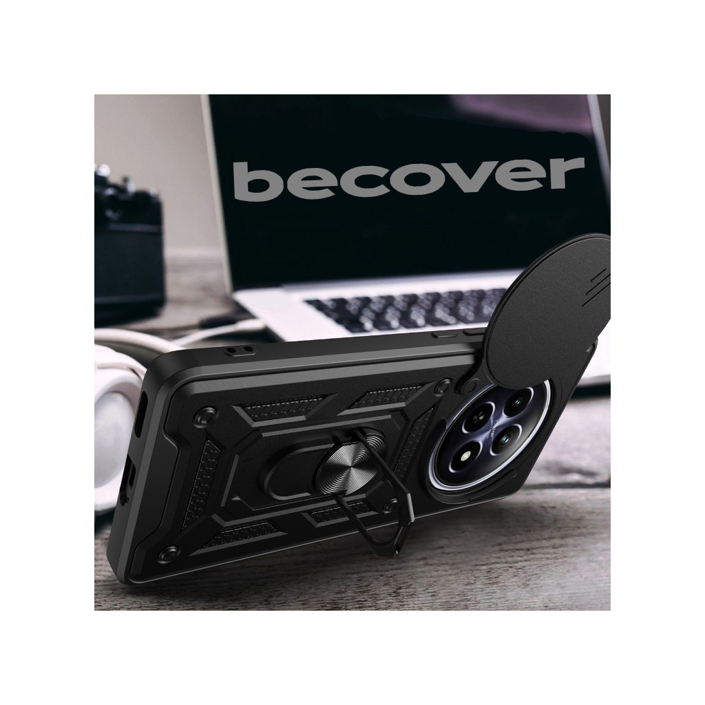 Чохол-накладка BeCover Military для Realme 12 5G Black (712175) фото3
