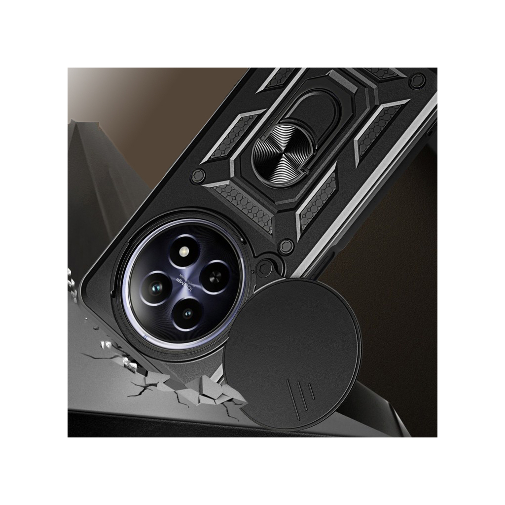 Чохол-накладка BeCover Military для Realme 12 5G Black (712175) фото5