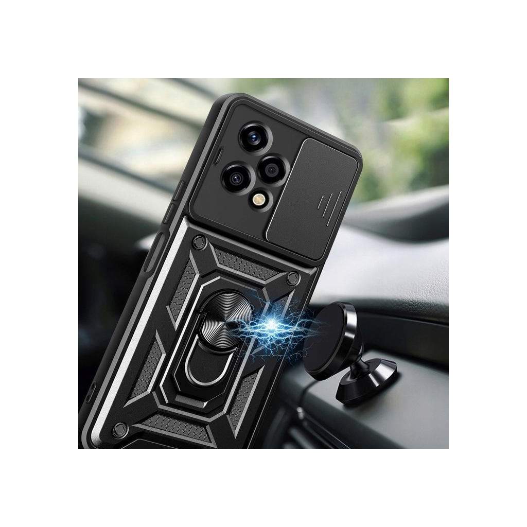 Чохол-накладка BeCover Military для Honor 200 Lite Black (713044) фото4