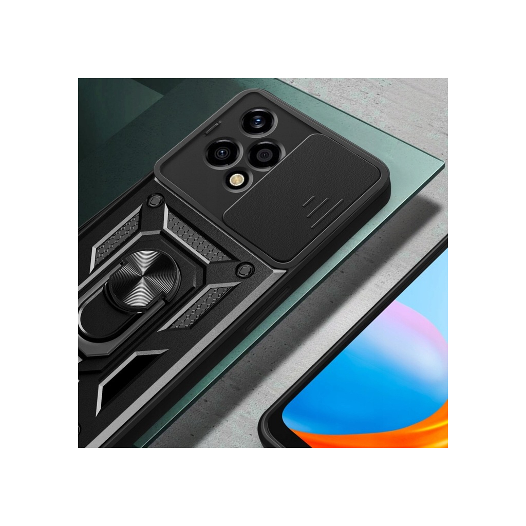 Чохол-накладка BeCover Military для Honor 200 Lite Black (713044) фото5