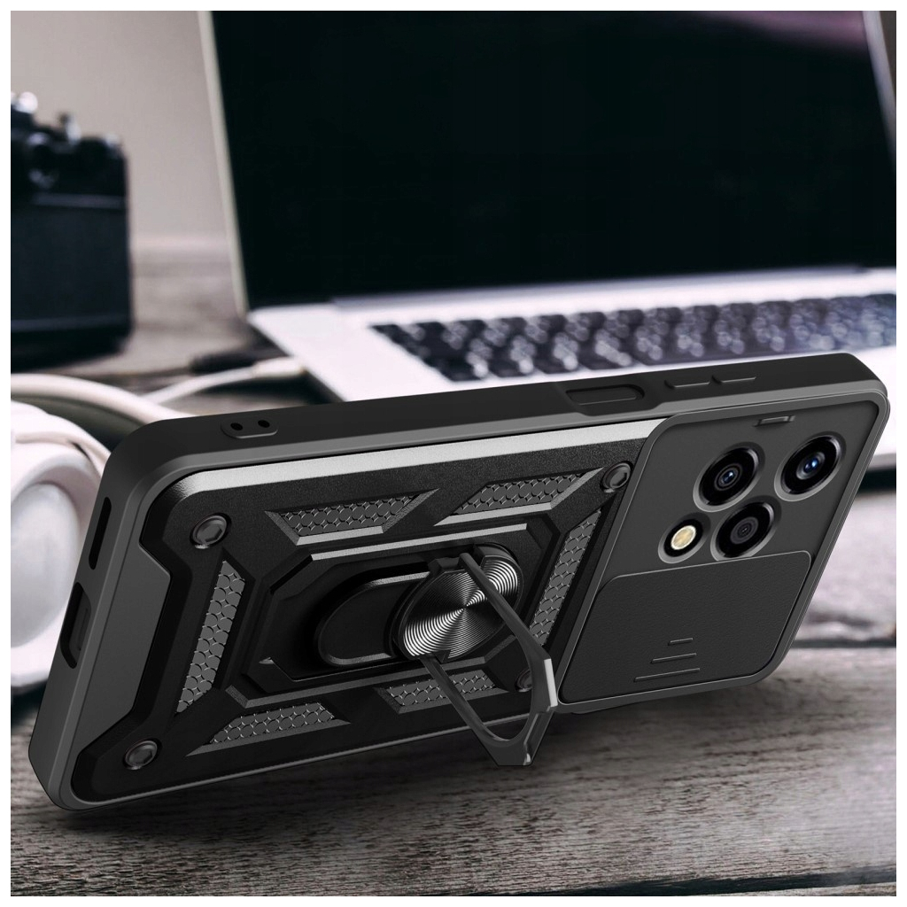 Чохол-накладка BeCover Military для Honor 200 Lite Black (713044) фото6