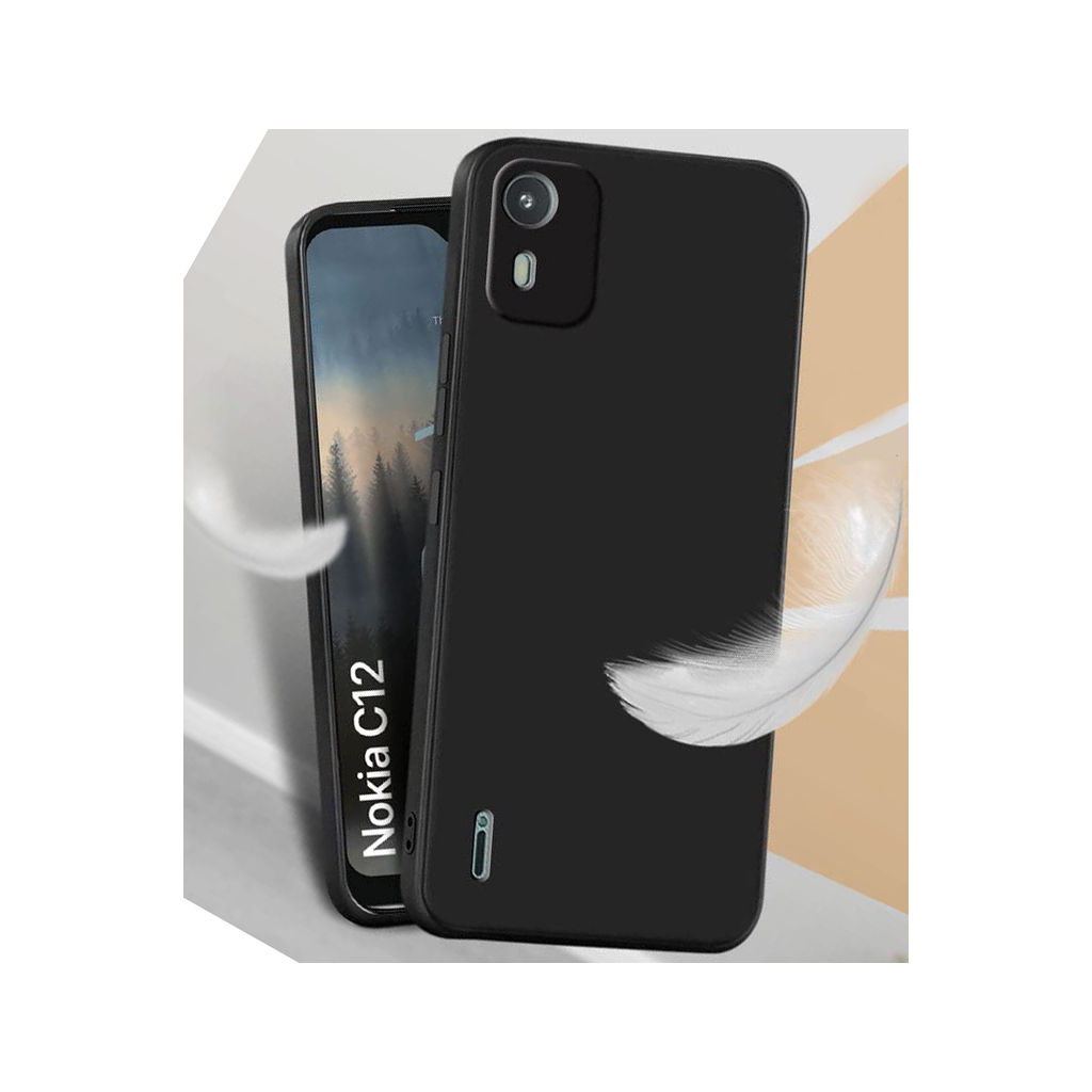 Чохол-накладка BeCover для Nokia C12 Black (711777) фото4