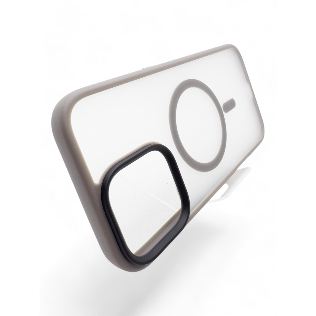 Чохол-накладка BeCover Metal Buttons Case MagSafe для Apple iPhone 16 Plus Gray (712095) фото3