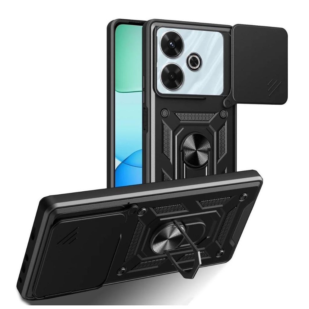 Чохол-накладка BeCover Military для Xiaomi Redmi 13 Black (711551) фото2