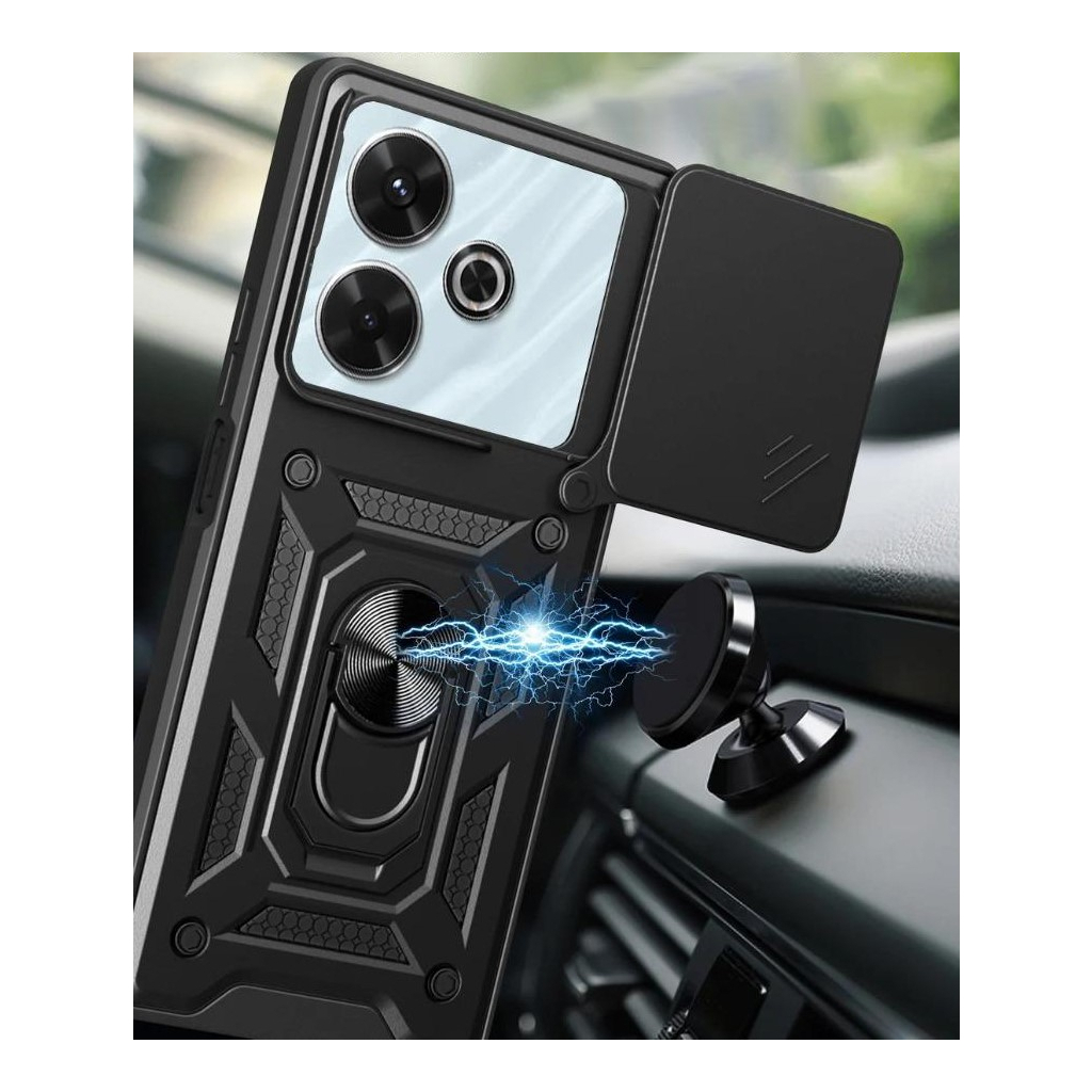 Чохол-накладка BeCover Military для Xiaomi Redmi 13 Black (711551) фото4