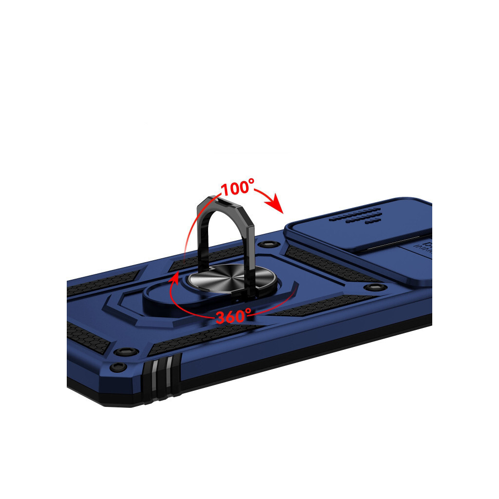 Чохол-накладка BeCover Military для Google Pixel 6A Blue (708825) фото2