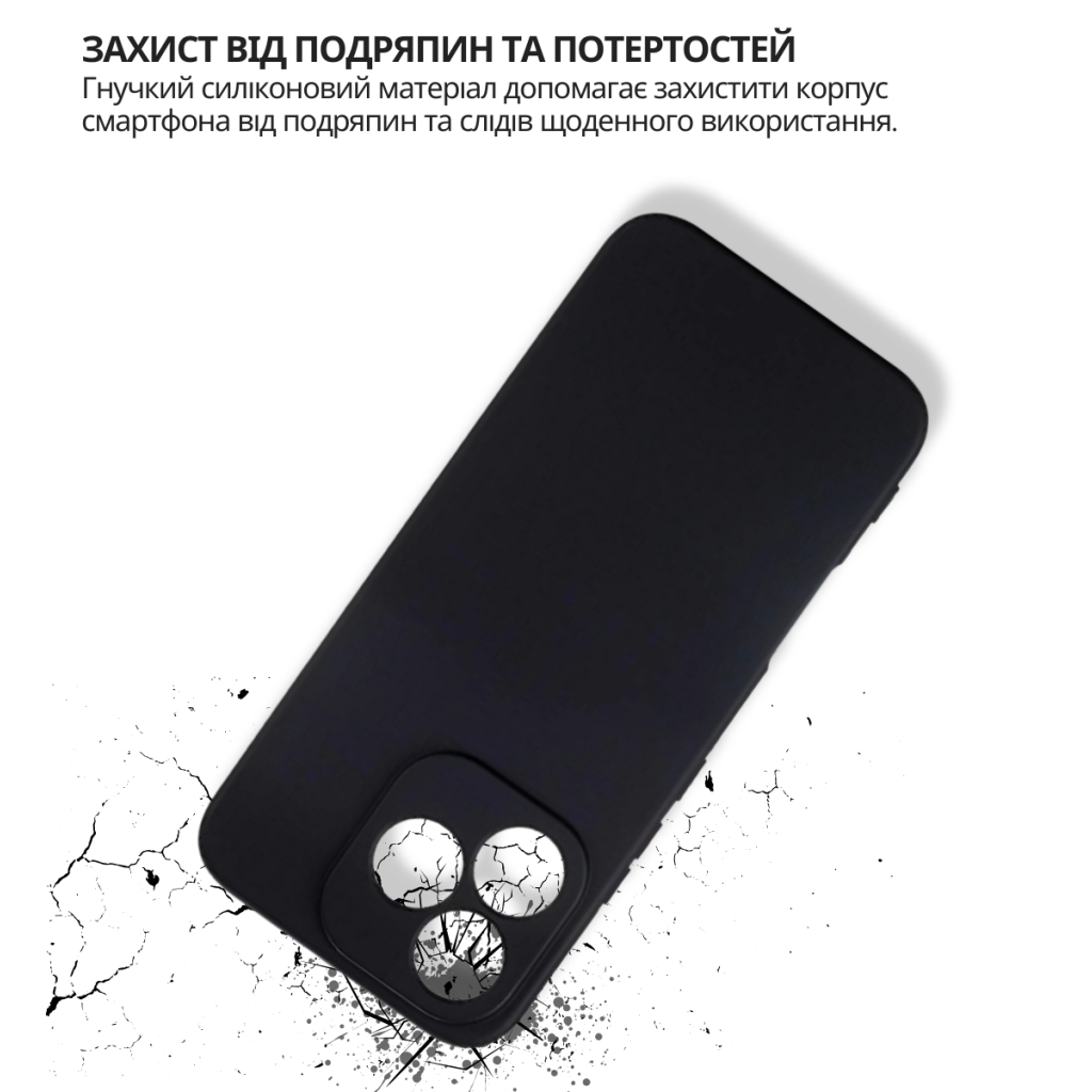 Чохол-накладка BeCover для Honor 400 Lite Black (714939) фото4