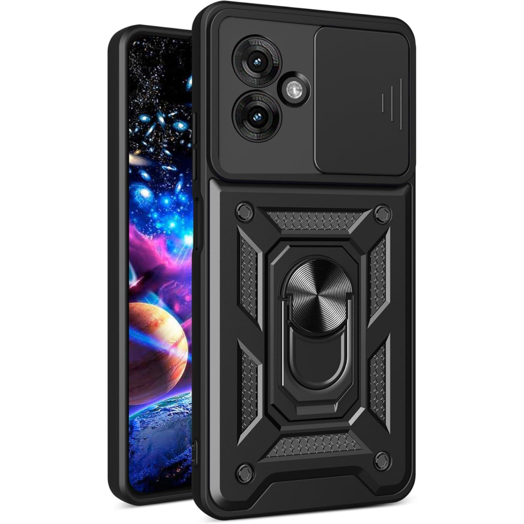 Чохол-накладка BeCover Military для Motorola Moto G55 Black (713056) фото5