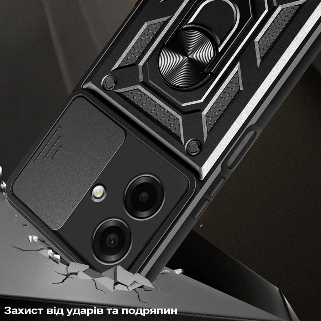 Чохол до мобільного телефона BeCover Military Samsung Galaxy A07 SM-A075 Black (713897) фото