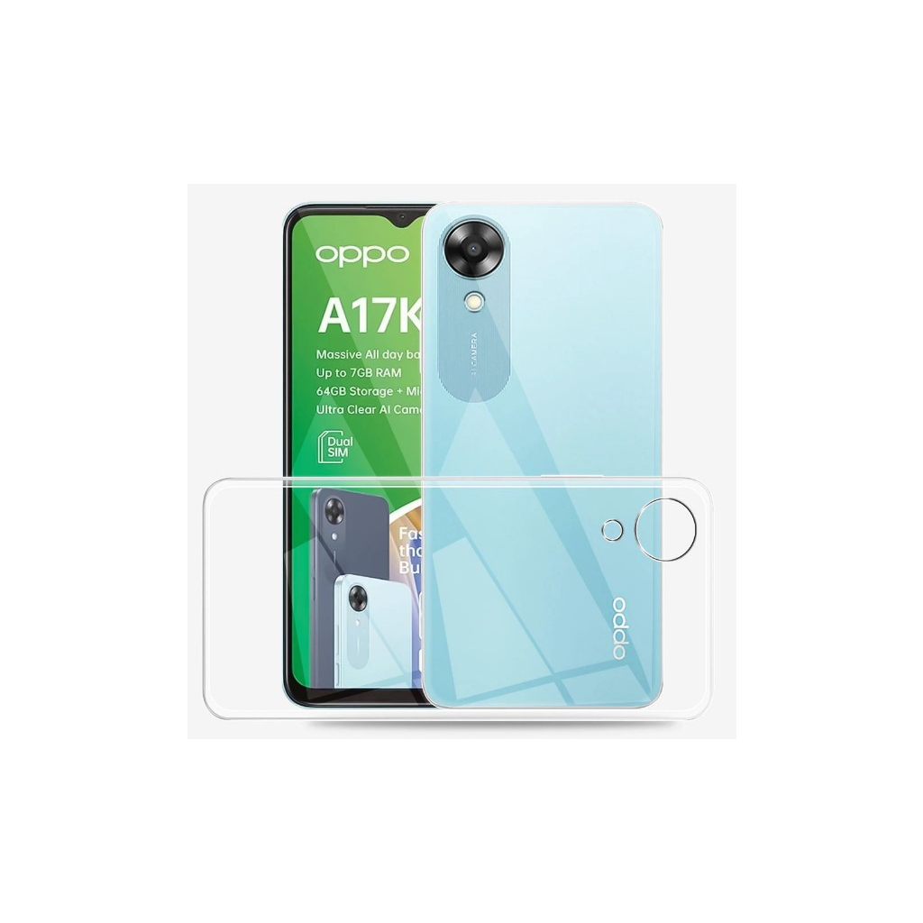 Чохол-накладка BeCover для Oppo A17k 4G Transparancy (709301) фото3