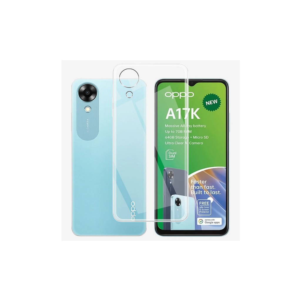 Чохол-накладка BeCover для Oppo A17k 4G Transparancy (709301) фото5