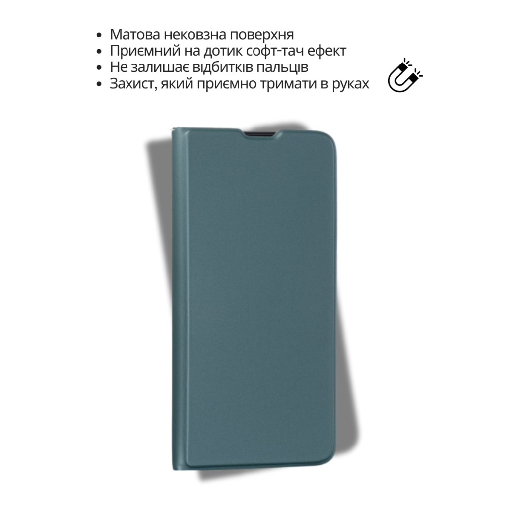 Чохол-книжка BeCover Exclusive New Style для Samsung Galaxy А37 SM-A376 Dark Green (714925) фото