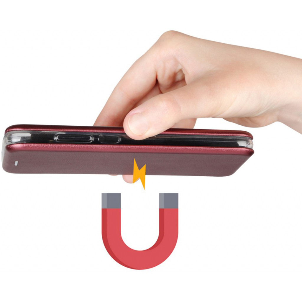 Чехол для мобильного телефона BeCover Exclusive Xiaomi Redmi Note 10 Burgundy Red (706412) фото5