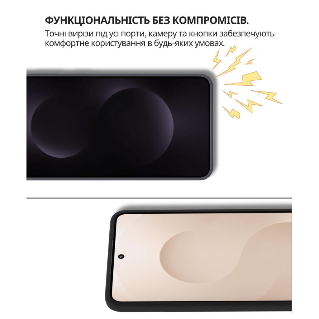 Чохол-накладка BeCover для Samsung Galaxy S25 Edge SM-S937 Black (714677) фото