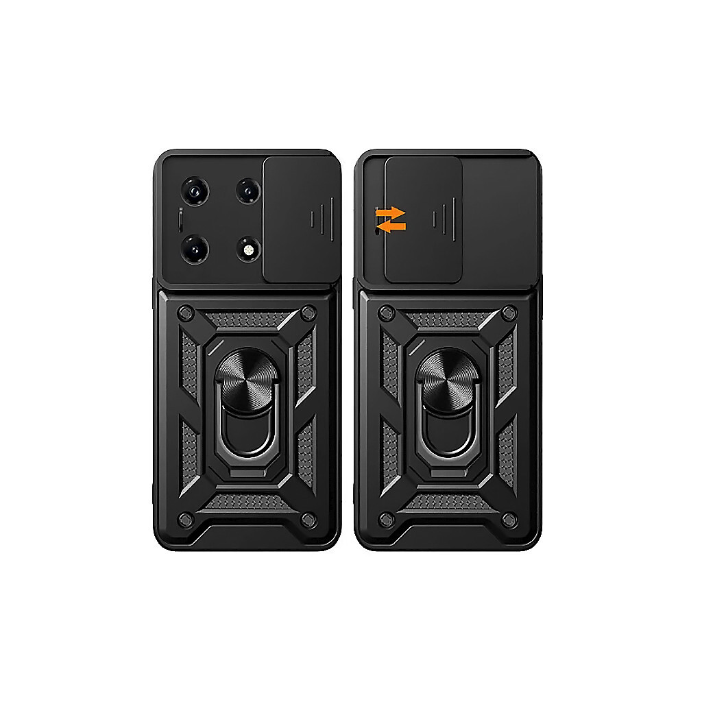 Чохол-накладка BeCover Military для Infinix Note 30 NFC (X6833B) Black (711000) фото