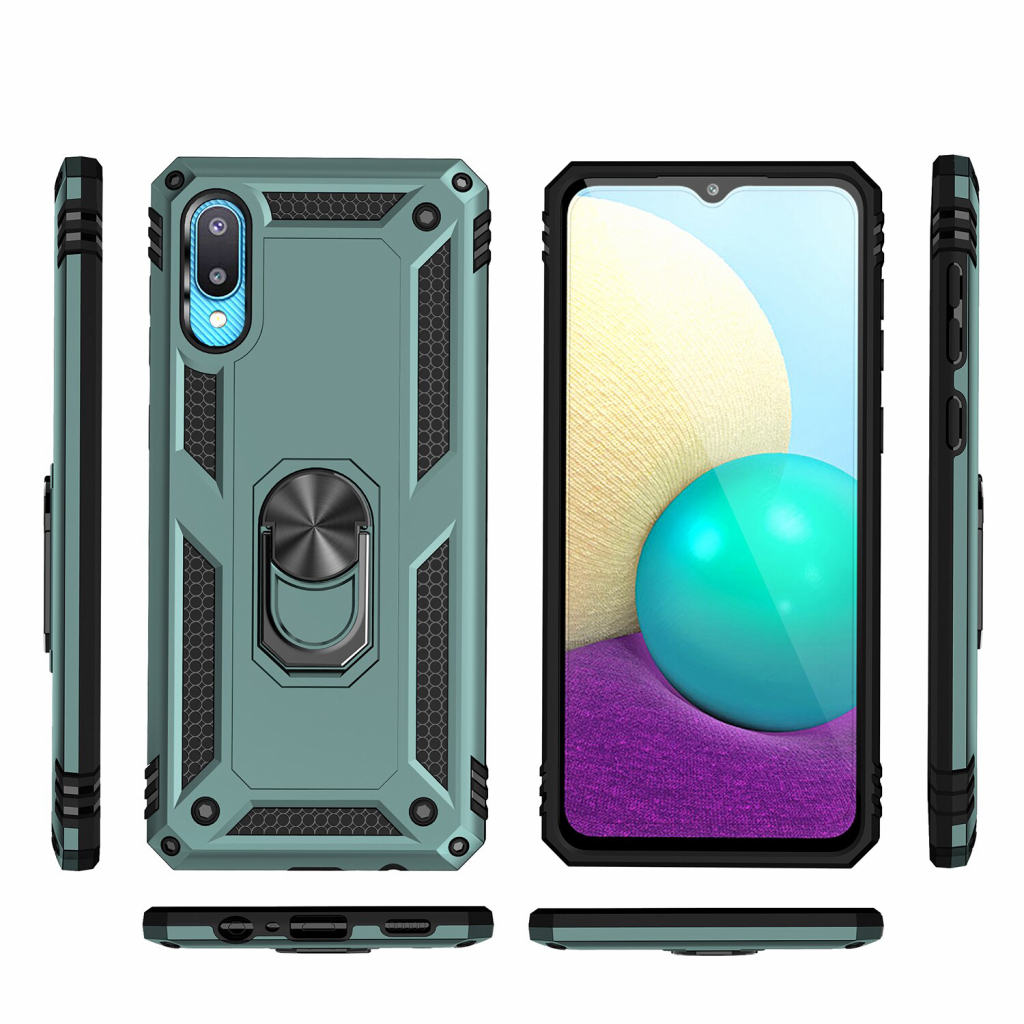 Чохол-накладка BeCover Military для Samsung Galaxy A02 SM-A022/M02 SM-M022 Dark Green (706641) фото2