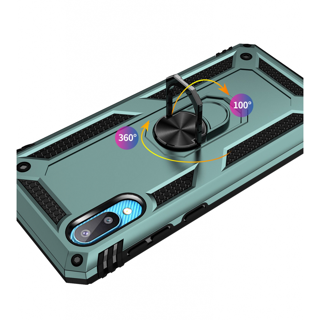 Чохол-накладка BeCover Military для Samsung Galaxy A02 SM-A022/M02 SM-M022 Dark Green (706641) фото3