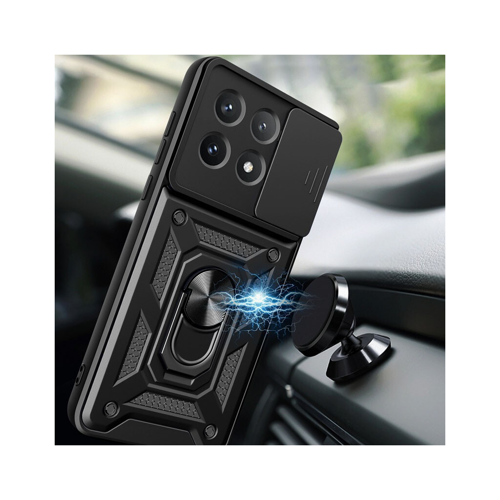 Чохол-накладка BeCover Military для Poco X6 Pro Black (711157) фото4