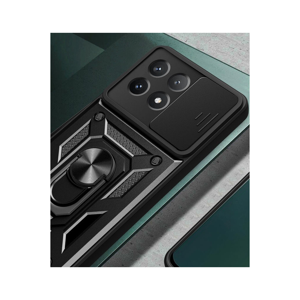 Чохол-накладка BeCover Military для Poco X6 Pro Black (711157) фото5