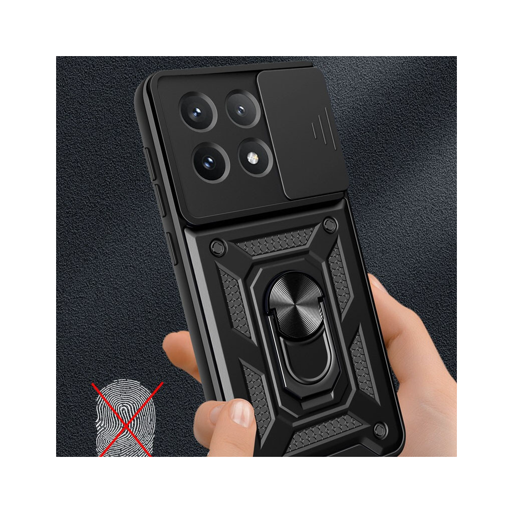 Чохол-накладка BeCover Military для Poco X6 Pro Black (711157) фото6