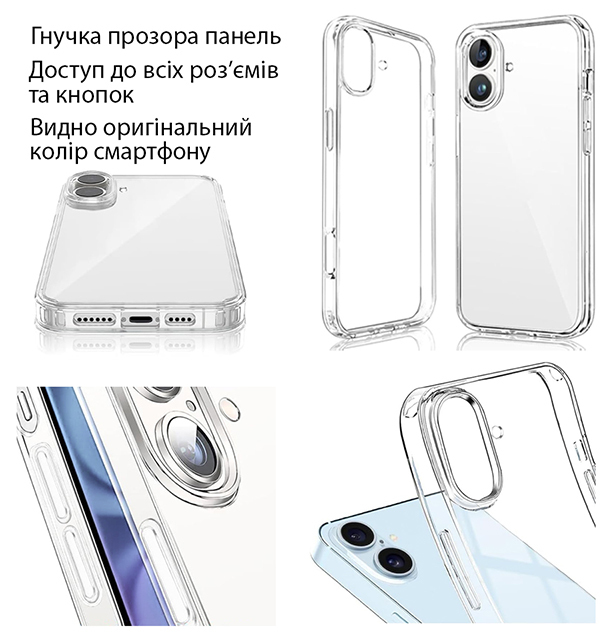 Чохол-накладка Dengos TPU для Realme 12 4G Clear (DG-TPU-TRP-55) фото