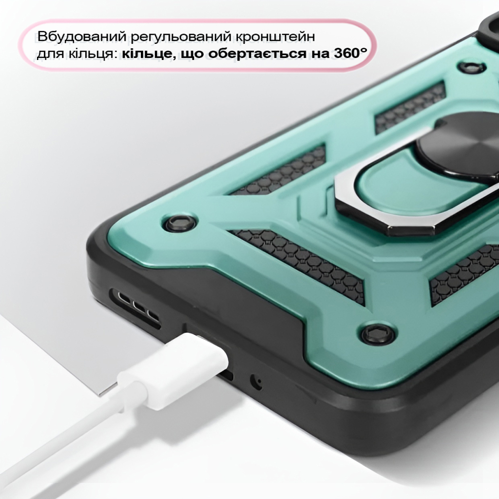 Чохол-накладка BeCover Military для Xiaomi Redmi 13 Dark Green (711553) фото6