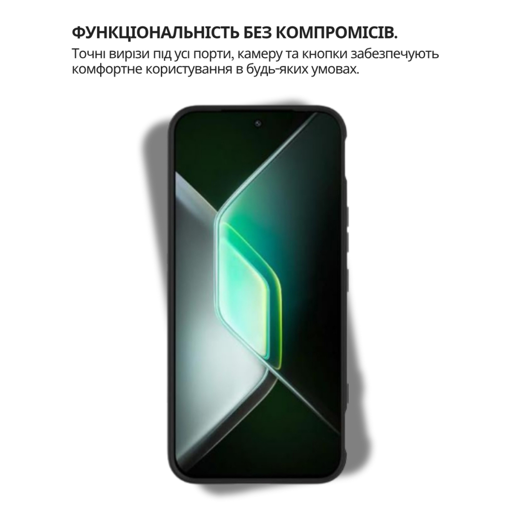 Чохол-накладка BeCover для Infinix GT 30 Pro (X6873) Black (714666) фото3