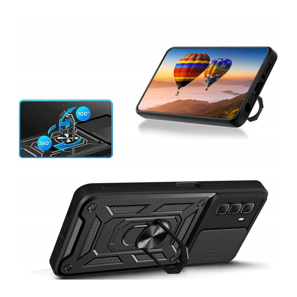 Чохол-накладка BeCover Military для Infinix Hot 50 Pro (X6881) Black (713048) фото3