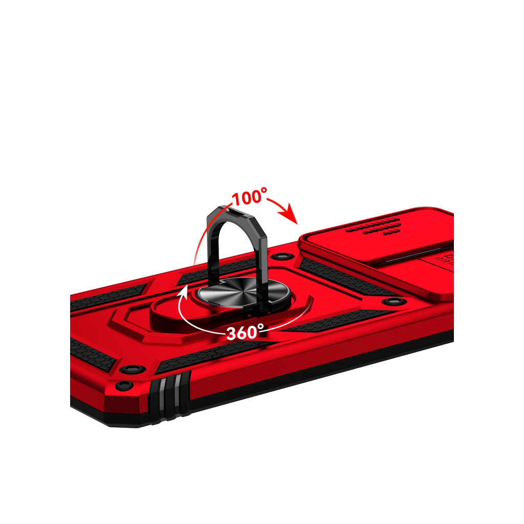 Чохол-накладка BeCover Military для Samsung Galaxy A04 SM-A045 Red (708218) фото2