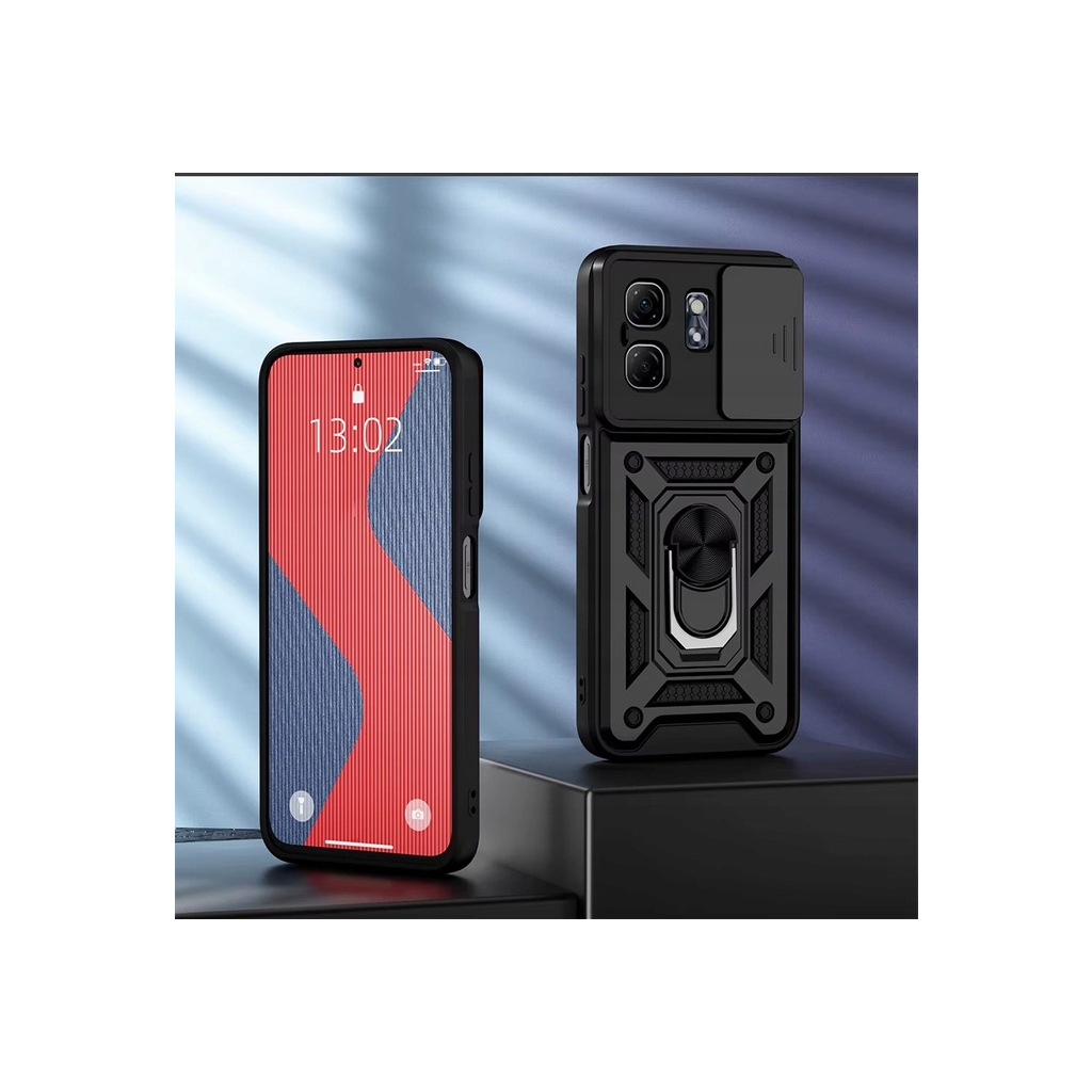 Чохол-накладка BeCover Military для Infinix Hot 50i (X6531) Black (713047) фото2
