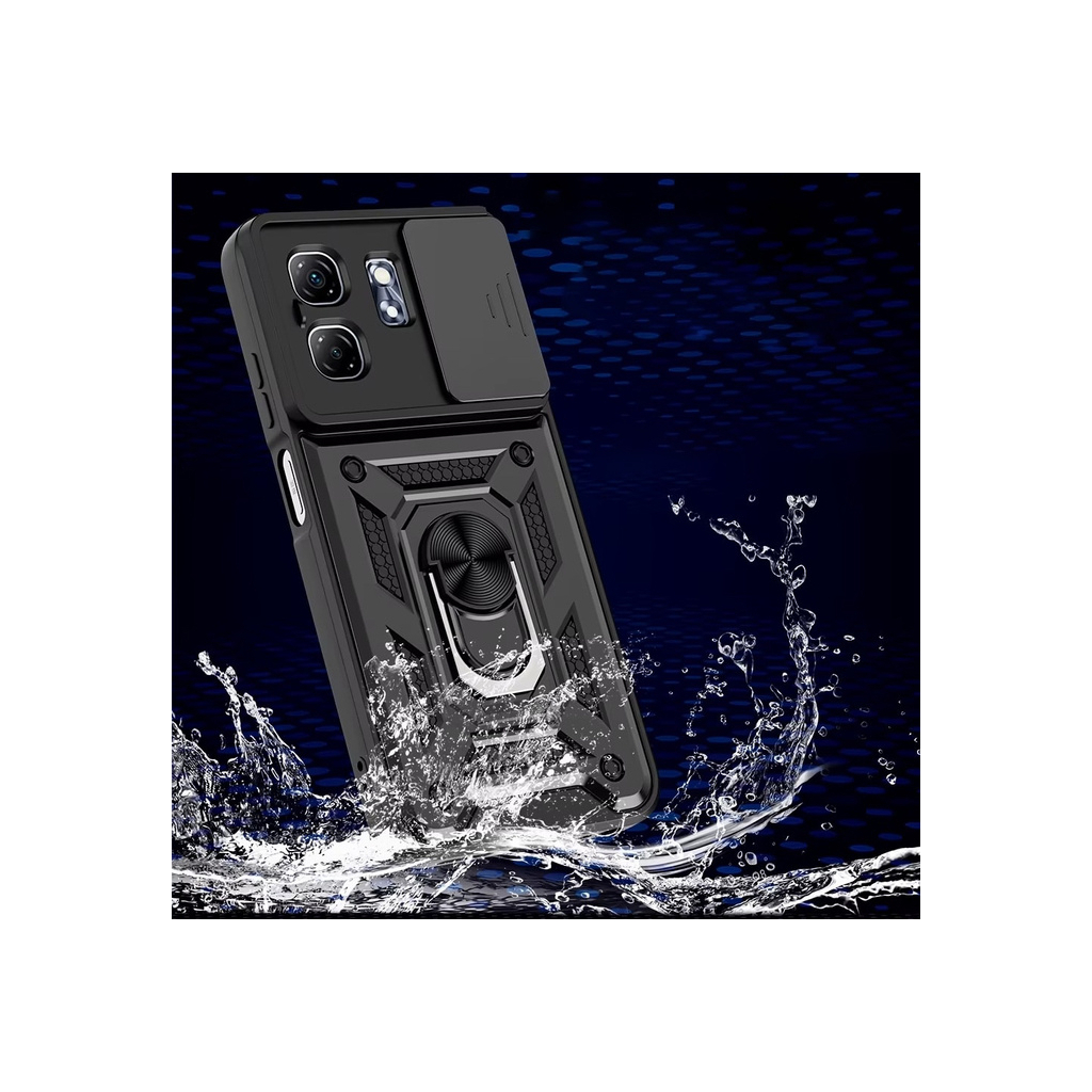 Чохол-накладка BeCover Military для Infinix Hot 50i (X6531) Black (713047) фото4