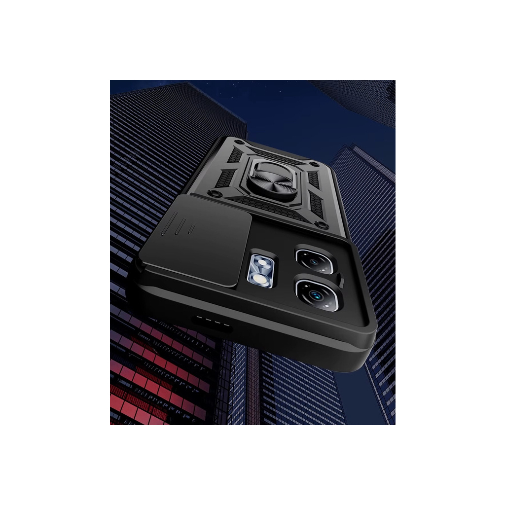 Чохол-накладка BeCover Military для Infinix Hot 50i (X6531) Black (713047) фото5
