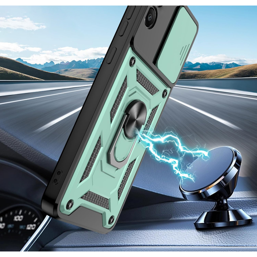 Чохол-накладка BeCover Military для Motorola Moto G04/G04s Dark Green (713064) фото3