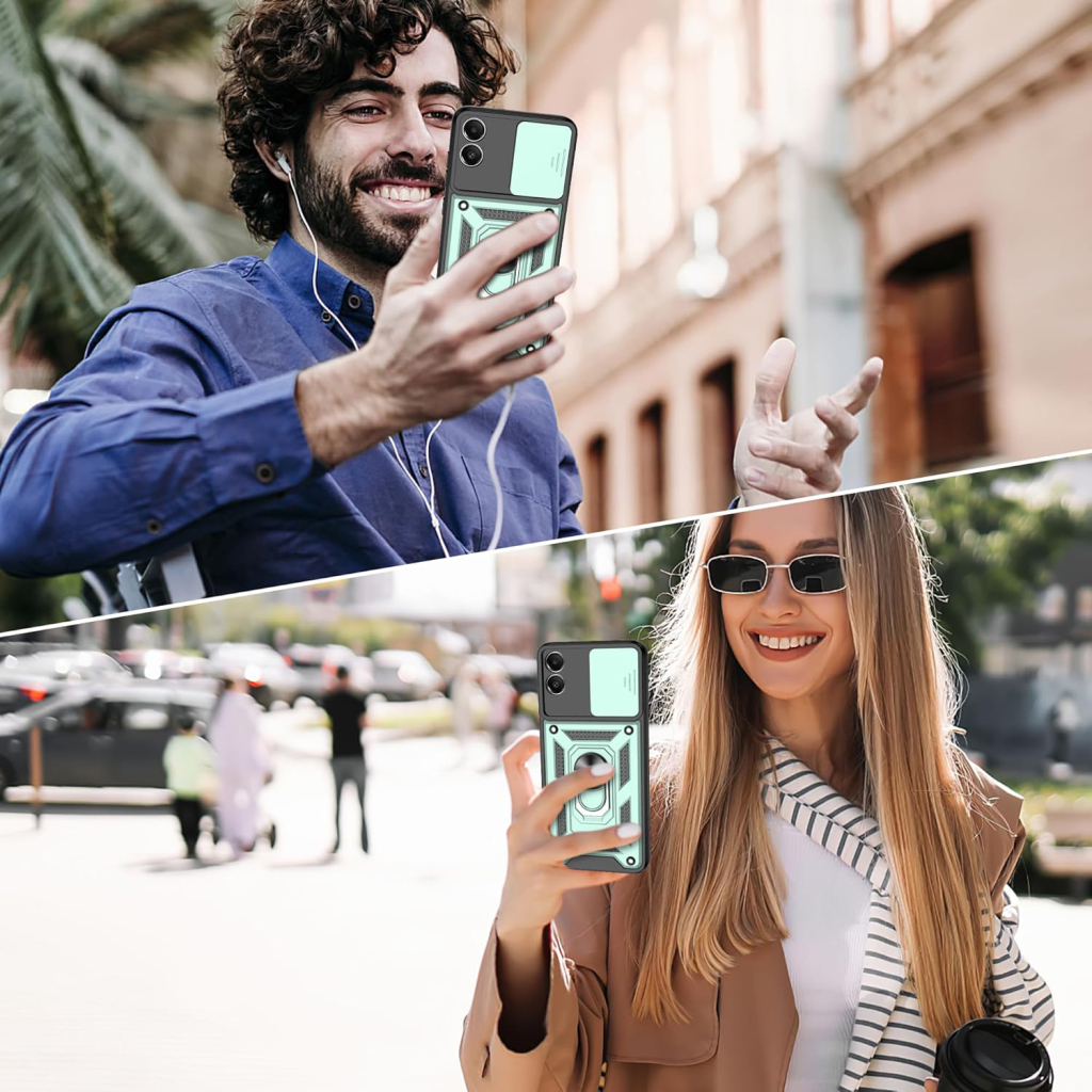 Чохол-накладка BeCover Military для Motorola Moto G04/G04s Dark Green (713064) фото4