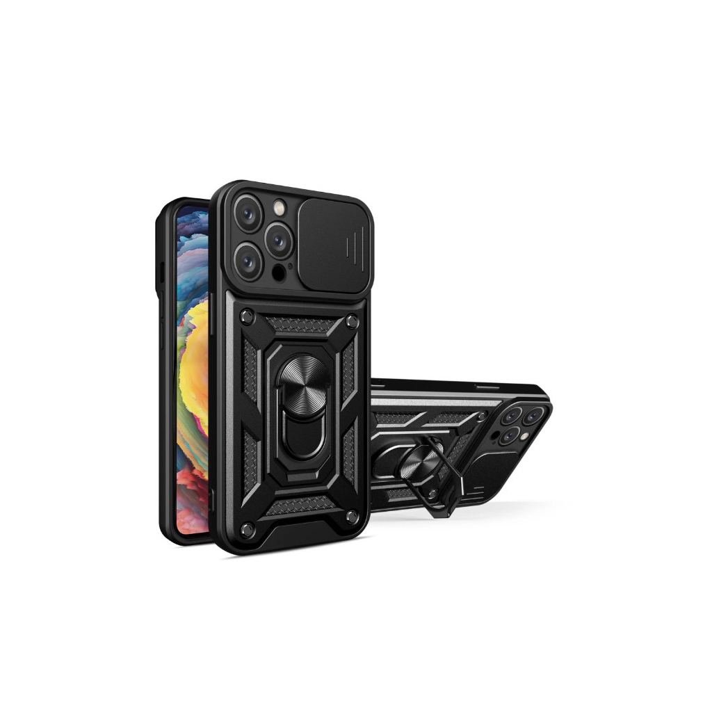 Чохол до мобільного телефона BeCover Military Apple iPhone 14 Pro Max Black (708176) фото