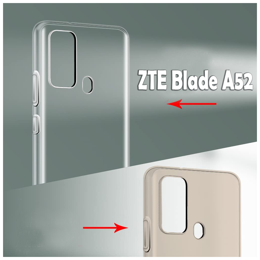 Чохол-накладка BeCover для ZTE Blade A52 Transparancy (708942) фото5